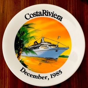 Costa Cruises Rare Plate